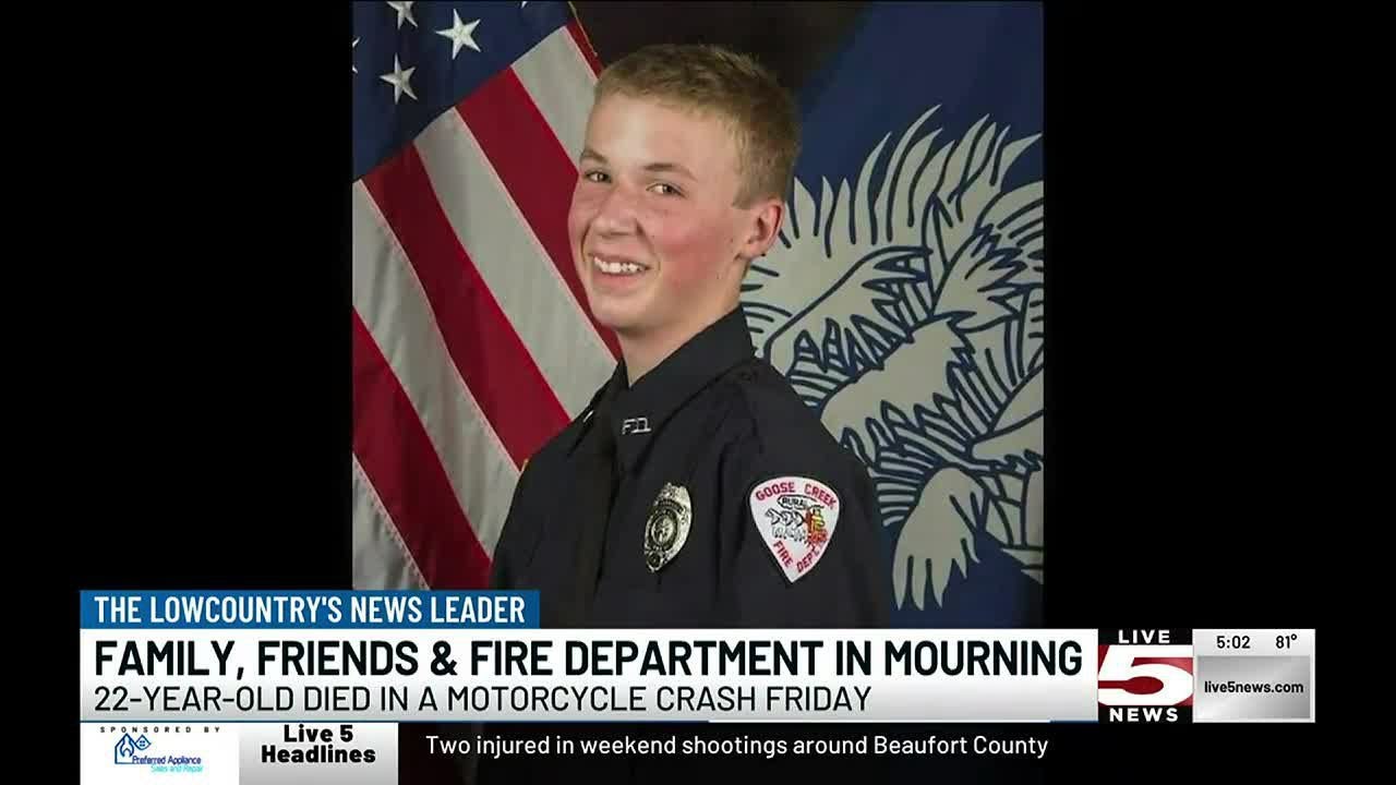 VIDEO: Family, friends mourn Moncks Corner firefighter killed in crash