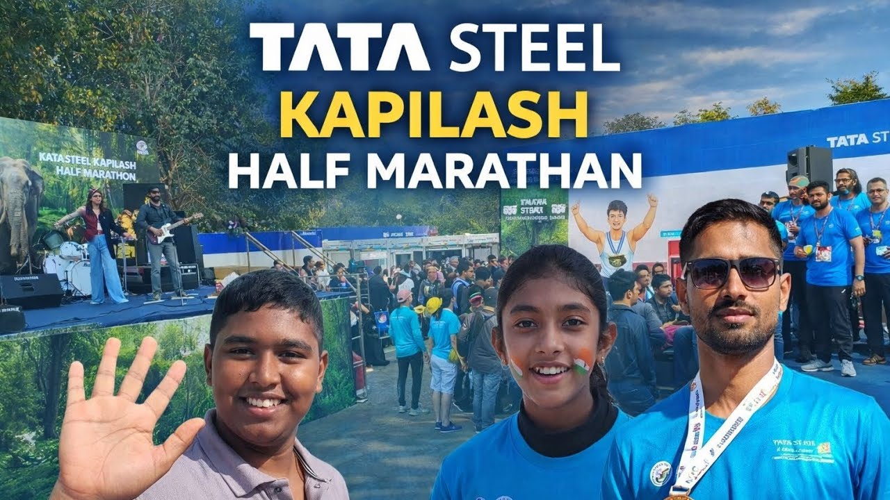 Tata Steel Kapilash Half Marathon 2026 | Full Event Highlights | Dhenkanal Odisha 