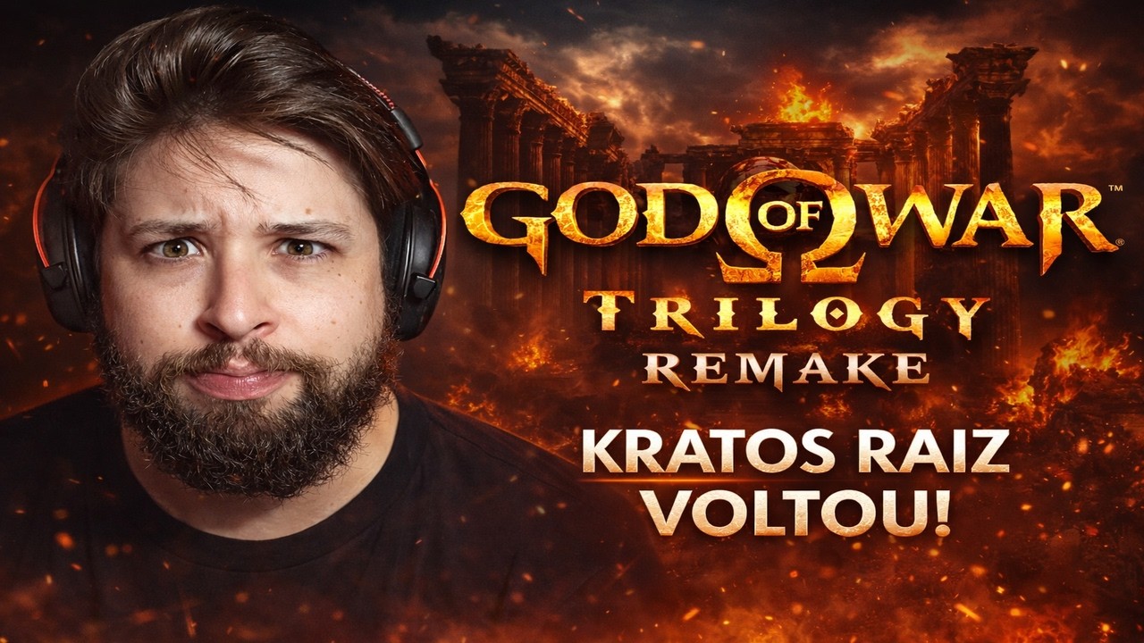 KRATOS RAIZ VOLTOU! 😱 God of War Trilogy Remake é REAL