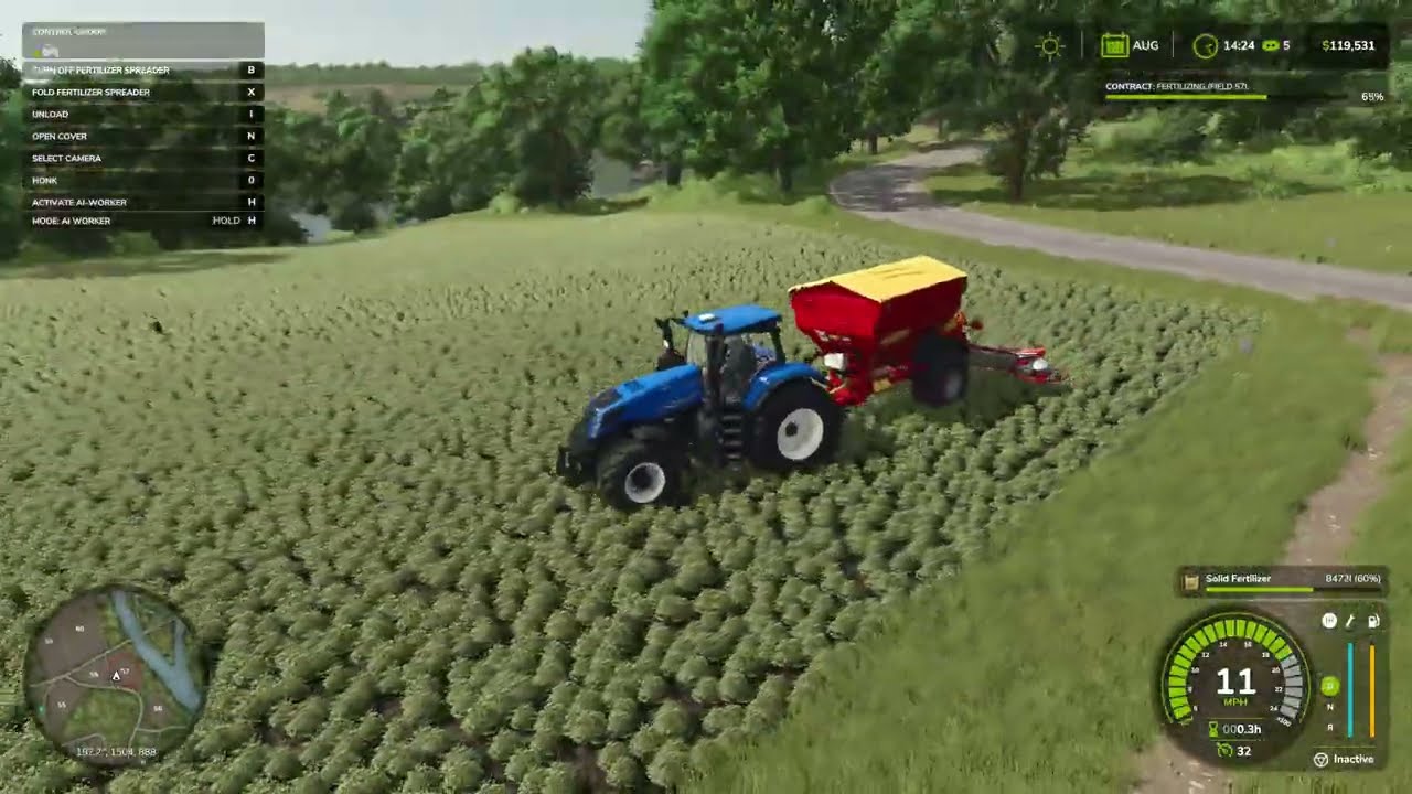 Farming Simulator 25 Let's Do Some Fertilizing Contracts