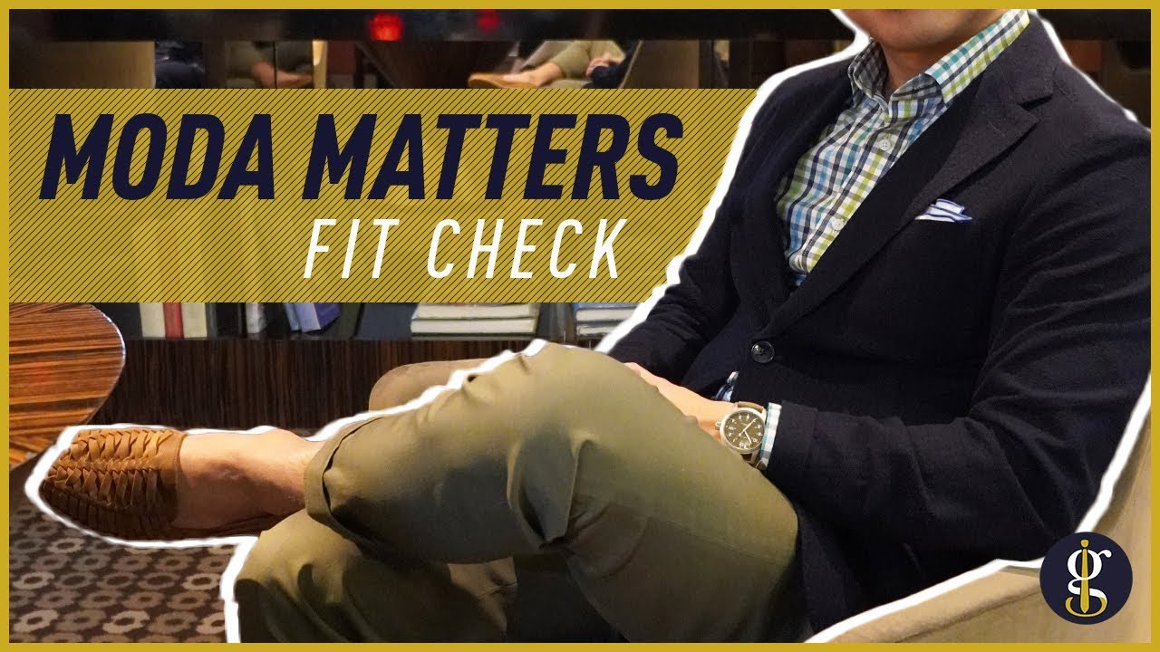MODA MATTERS REVIEW (Gianni Blazer + Enzo Chinos First Look)