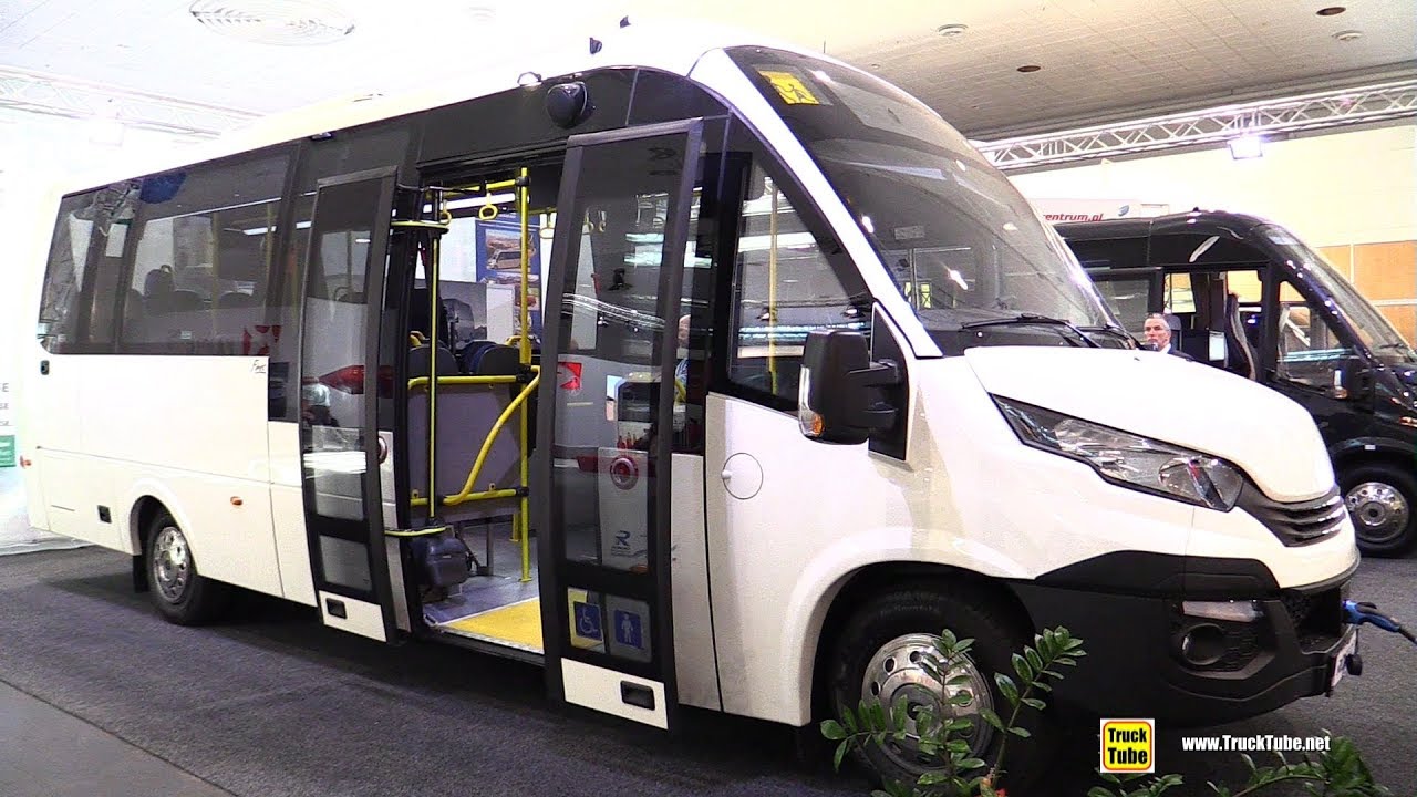 2019 Rosero Electic Bus Based on Iveco First - Exterior Interior Walkaround - 2018 IAA Hannover
