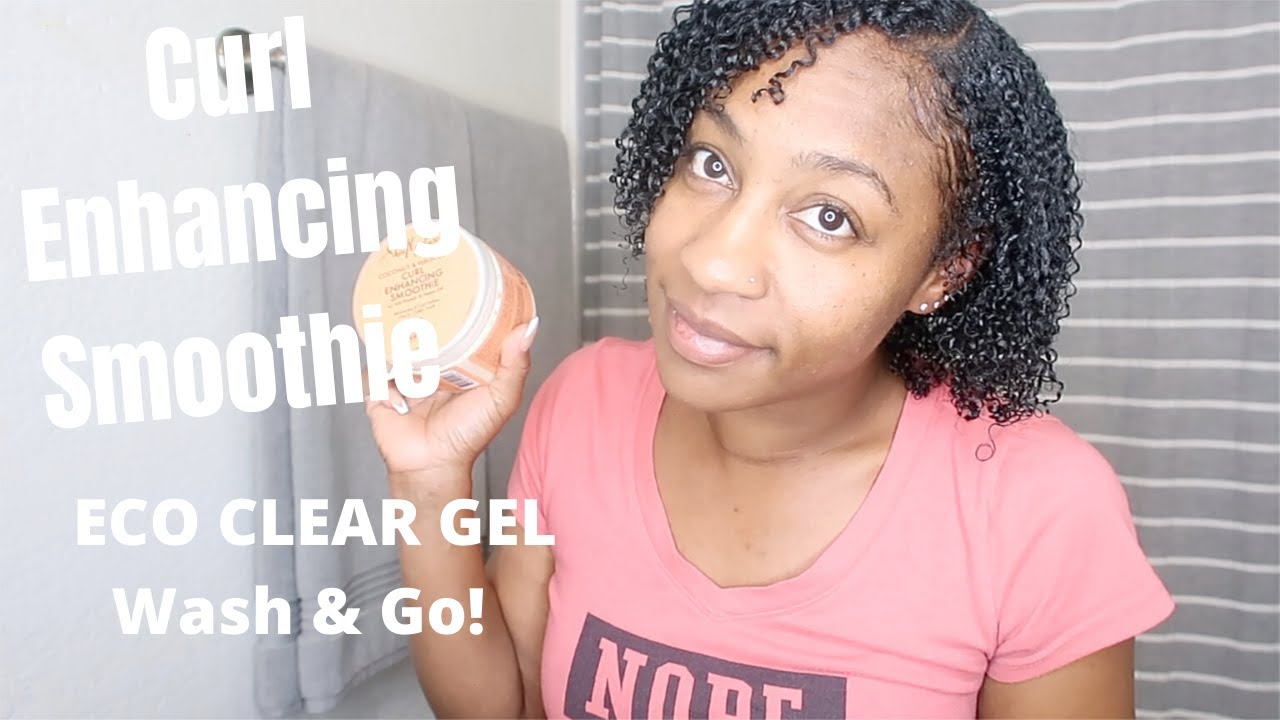 Shea Moisture Curl Enhancing Smoothie& Eco Styler Wash and Go