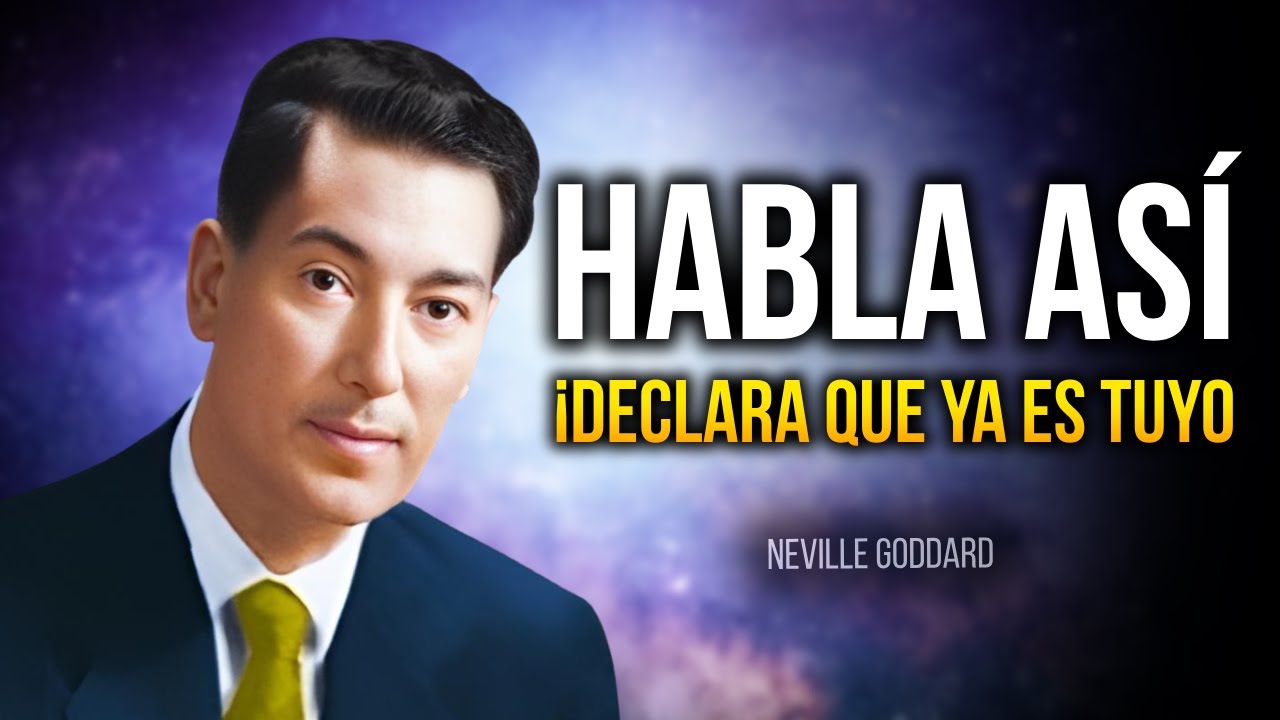 ¡ES TAN PODEROSO QUE LLEGA A ASUSTAR! SOLO 20 MINUTOS - Neville Goddard