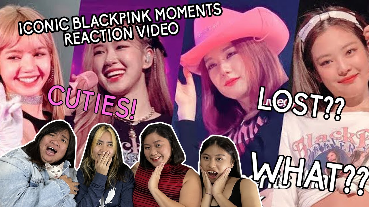BLACKPINK Iconic Moments Reaction Video | Pinkpunk TV