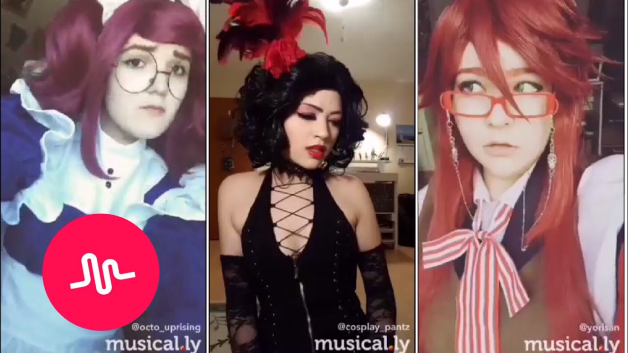 Black Butler Cosplay Musical.ly Compilation