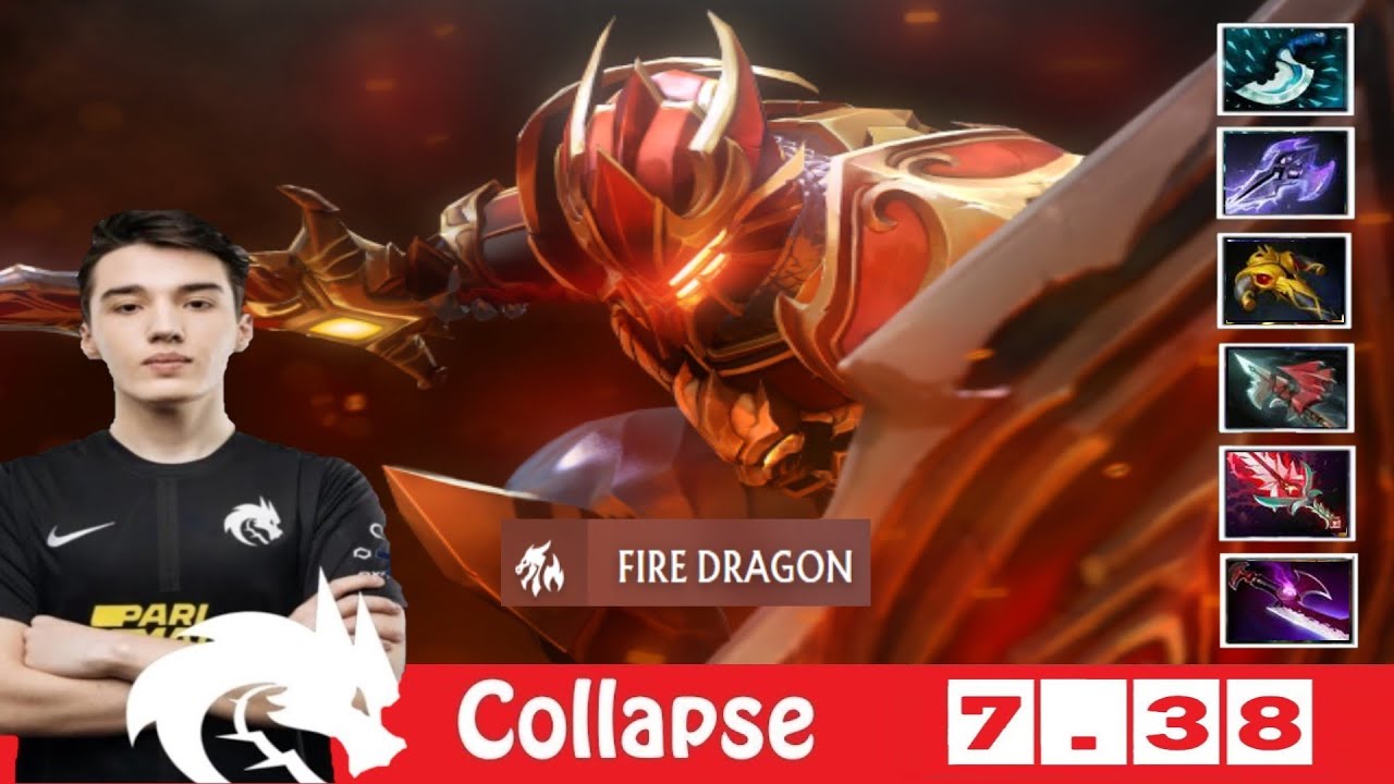 [DOTA 2] TSpirit.Collapse  DRAGON KNIGHT [OFFLANE] [7.38]