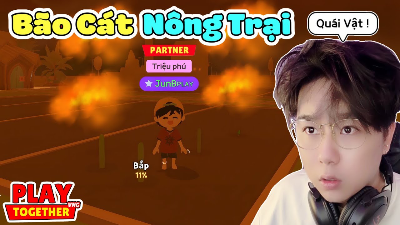 Play Together | Mình Đã Hoảng Hốt Khi Gặp Bão Cát Trong Nông Trại Trồng Cây Mới