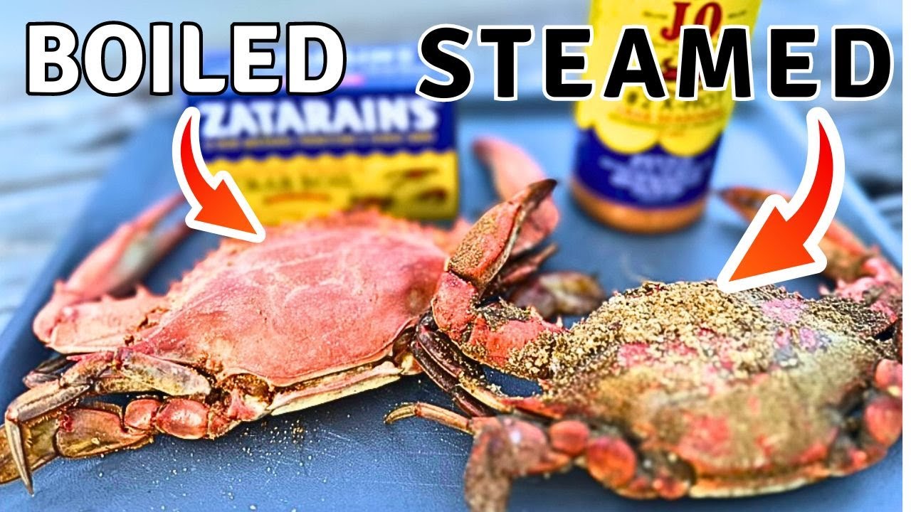 I Cooked Crabs Two Ways [ Catch, Clean, and Cook ]