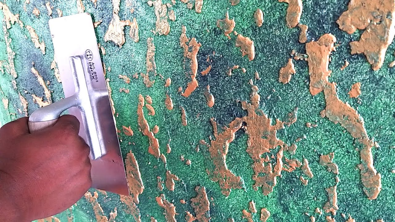 Creating wall texture techniques / Asian Paints Apex createx
