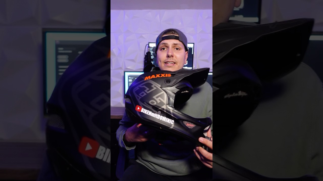 Halbschale vs. Fullface ? - Was sagst du? #mountainbike #mtb #bikelife #freeride #downhillmtb