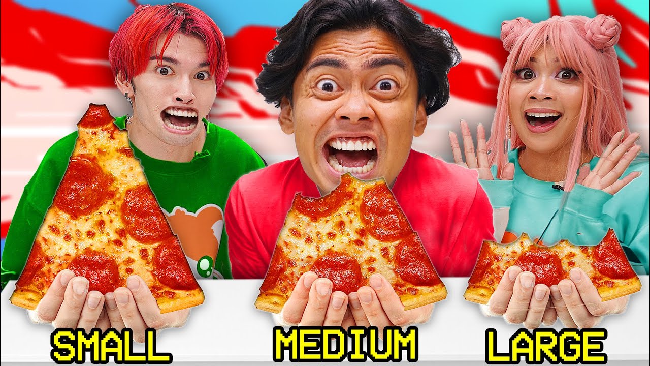 BIG, MEDIUM, SMALL BITE CHALLENGE!