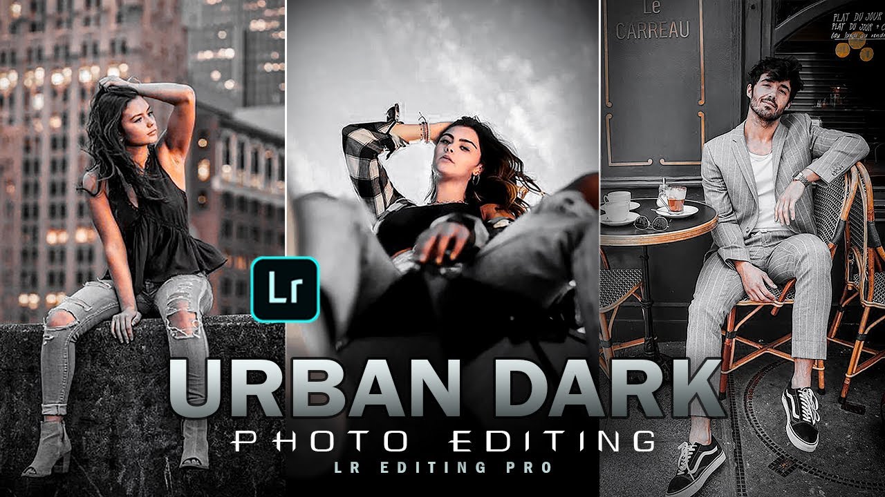 Urban Black - Dark Photography Editing | Free Lightroom Presets | Dark Tone Photography