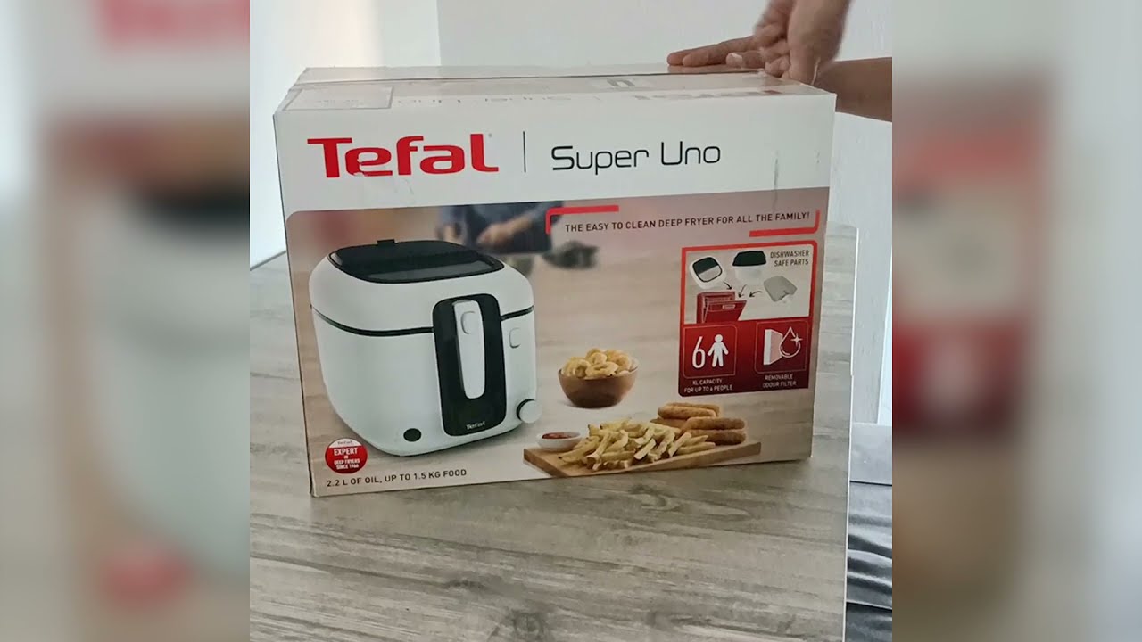 YAĞ SIÇRATMADAN, MUTFAĞINIZI KOKUTMADAN KIZARTMA. ( Tefal Super Uno Zamanlayıcılı Fritöz )