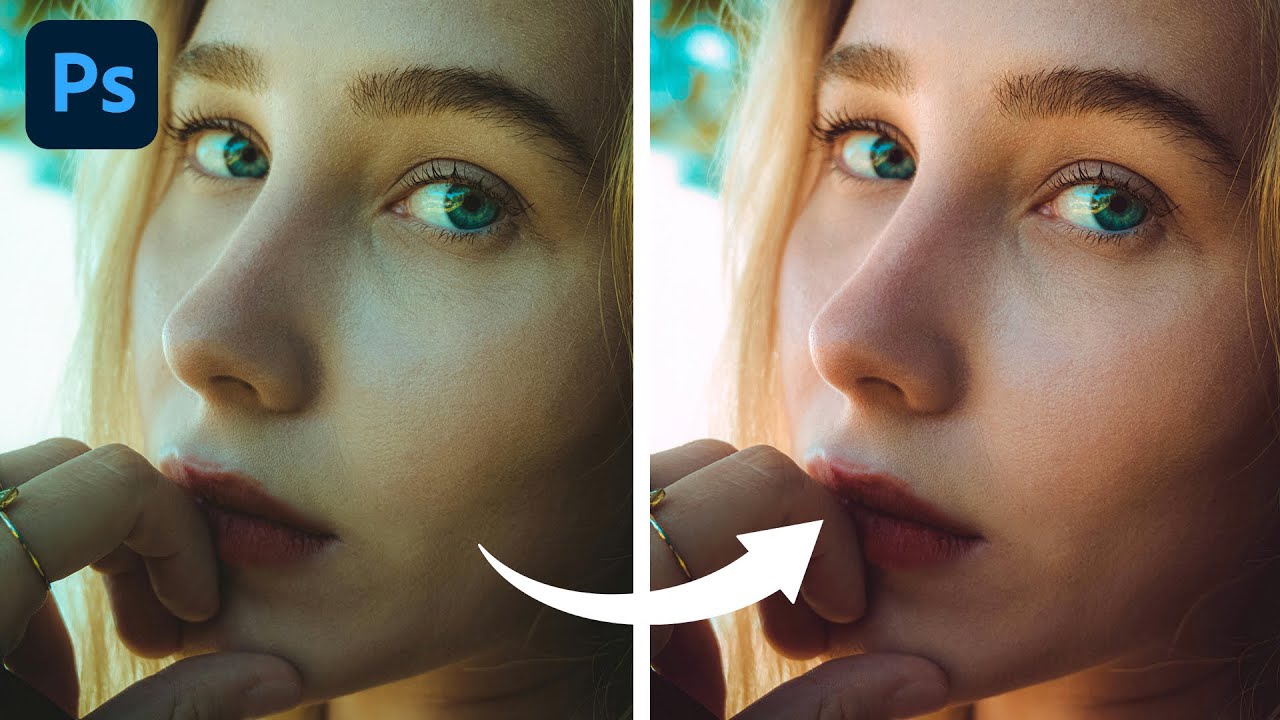Как сделать цветокоррекцию портретов в Photoshop