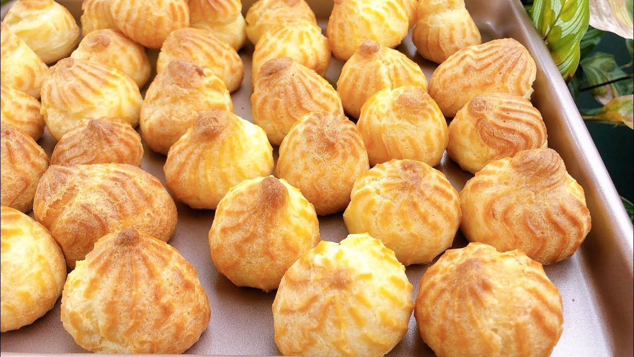 Làm Bánh Su Kem Với Công Thức Dễ Thành Công Ngay Lần Đầu | Choux Pastry Recipe | Chị Mía
