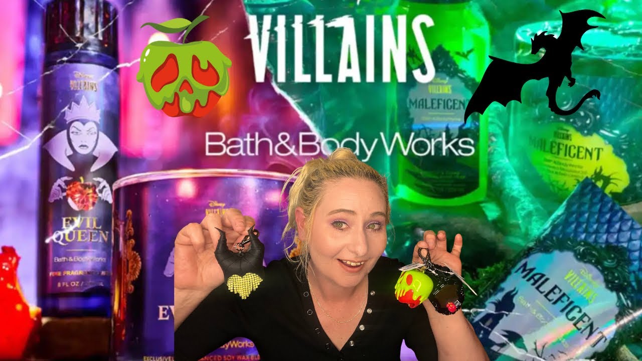 NEW DISNEY VILLAINS X BATH & BODY WORKS FINE FRAGRANCE MISTS! EVIL QUEEN 👑 & MALEFICENT 🐦‍⬛ HAUL!! 