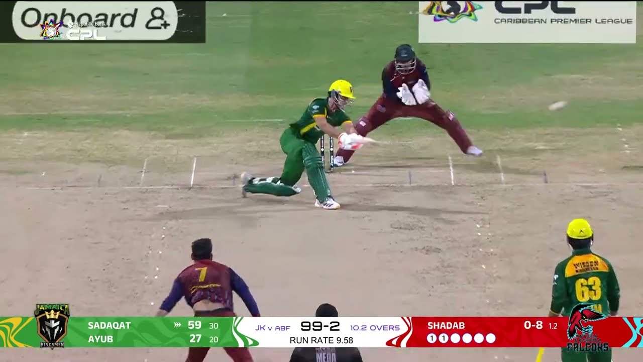 Maaz Sadaqat's Strikes 114 Off Just 58 Balls! | CPL 2026