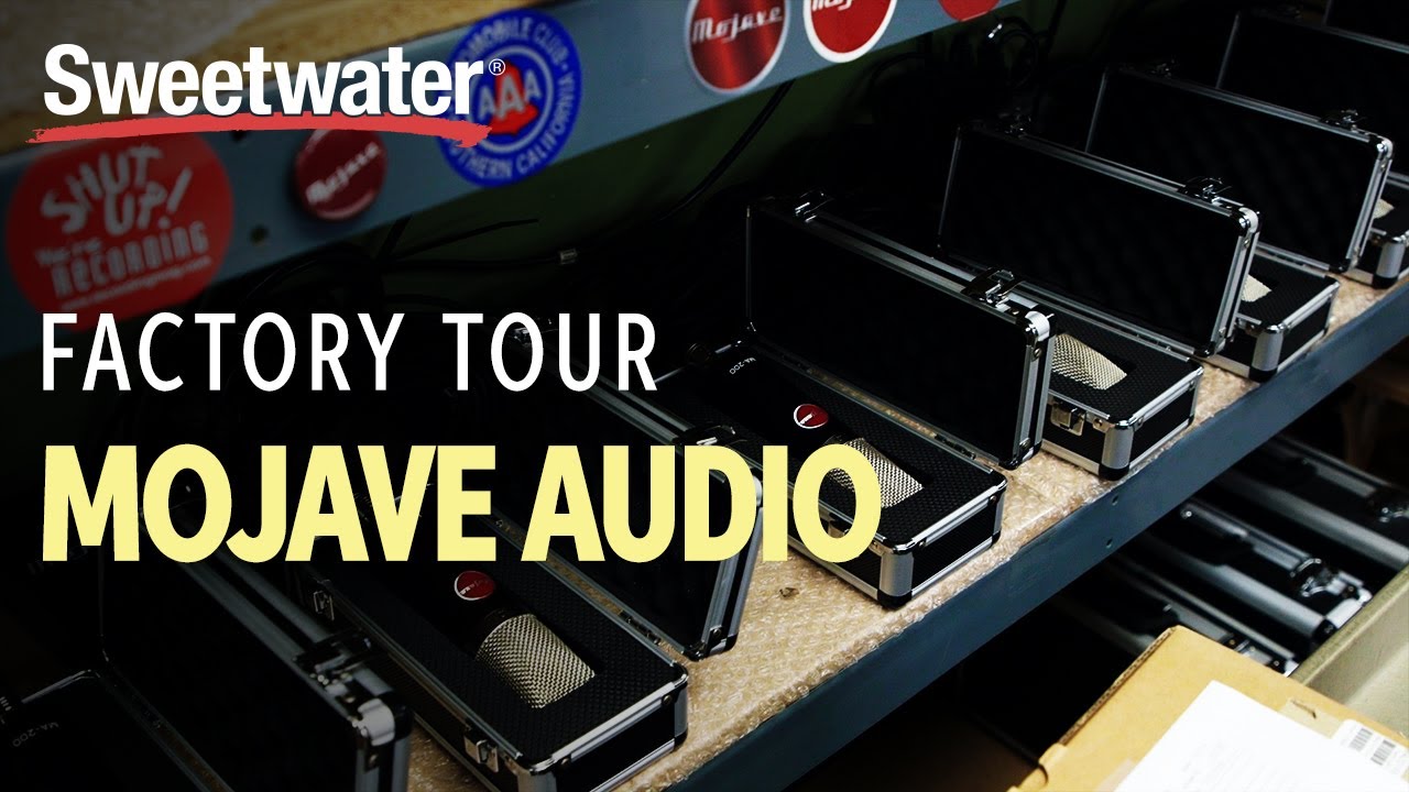 Mojave Audio Microphone Factory Tour