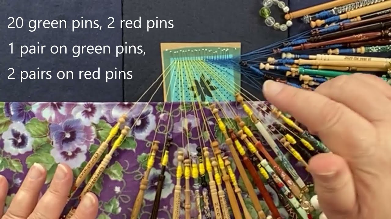 Bobbin Lacemaking Ukraine Pin - Lacemaking Pattern and Instructions