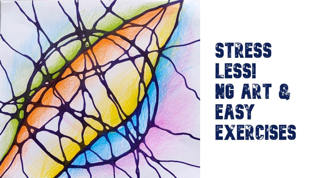 NeuroGraphicArt for Stress Less