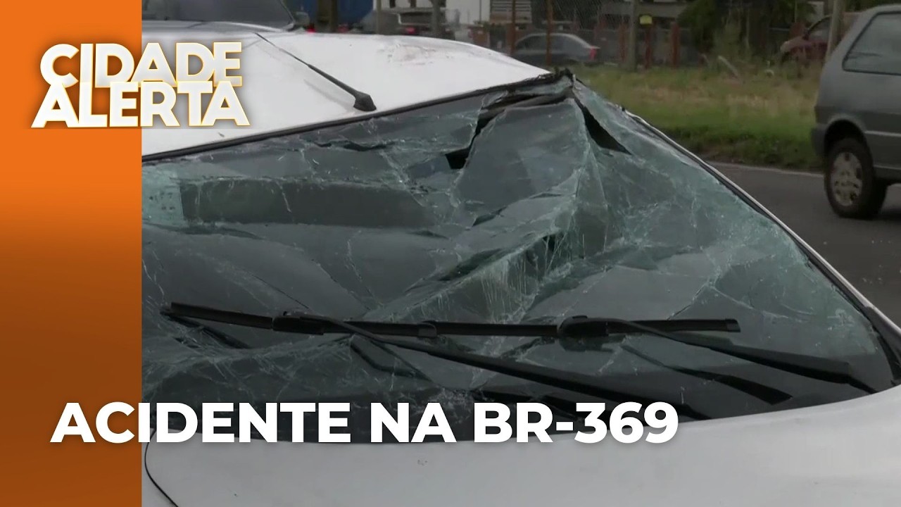 Acidente envolvendo veículos deixa feridos na BR-369