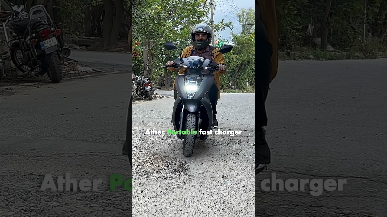 Ather launched new Ather 450X Charger 🤯
