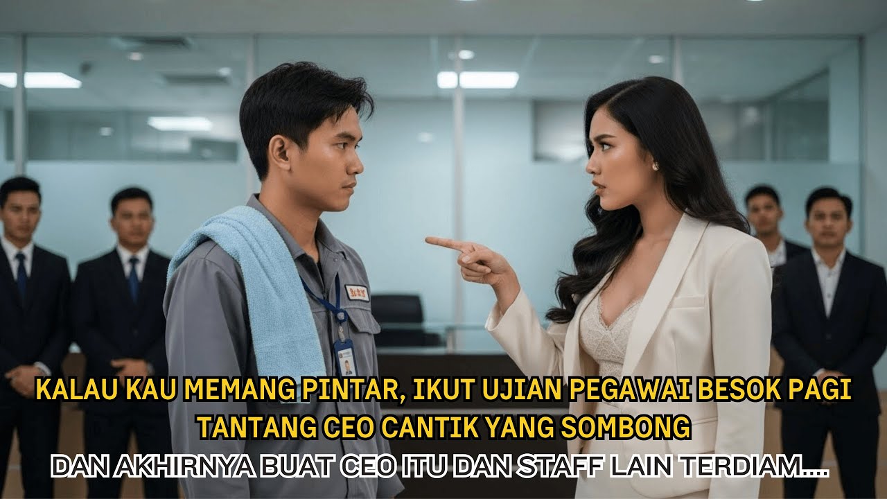 OB Ini Ditantang CEO Sombong Ikut Ujian Pegawai, Dan Akhirnya Bikin CEO Itu Syok Dan Tak Percaya