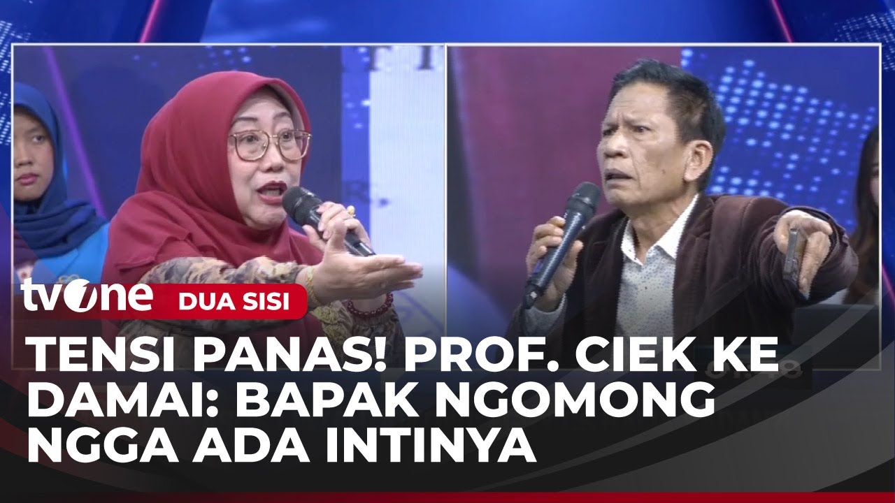 DEBAT PANAS! Prof Ciek: Nasehatin Seperti Apa yang Bisa Dapat SP3? | Dua Sisi tvOne