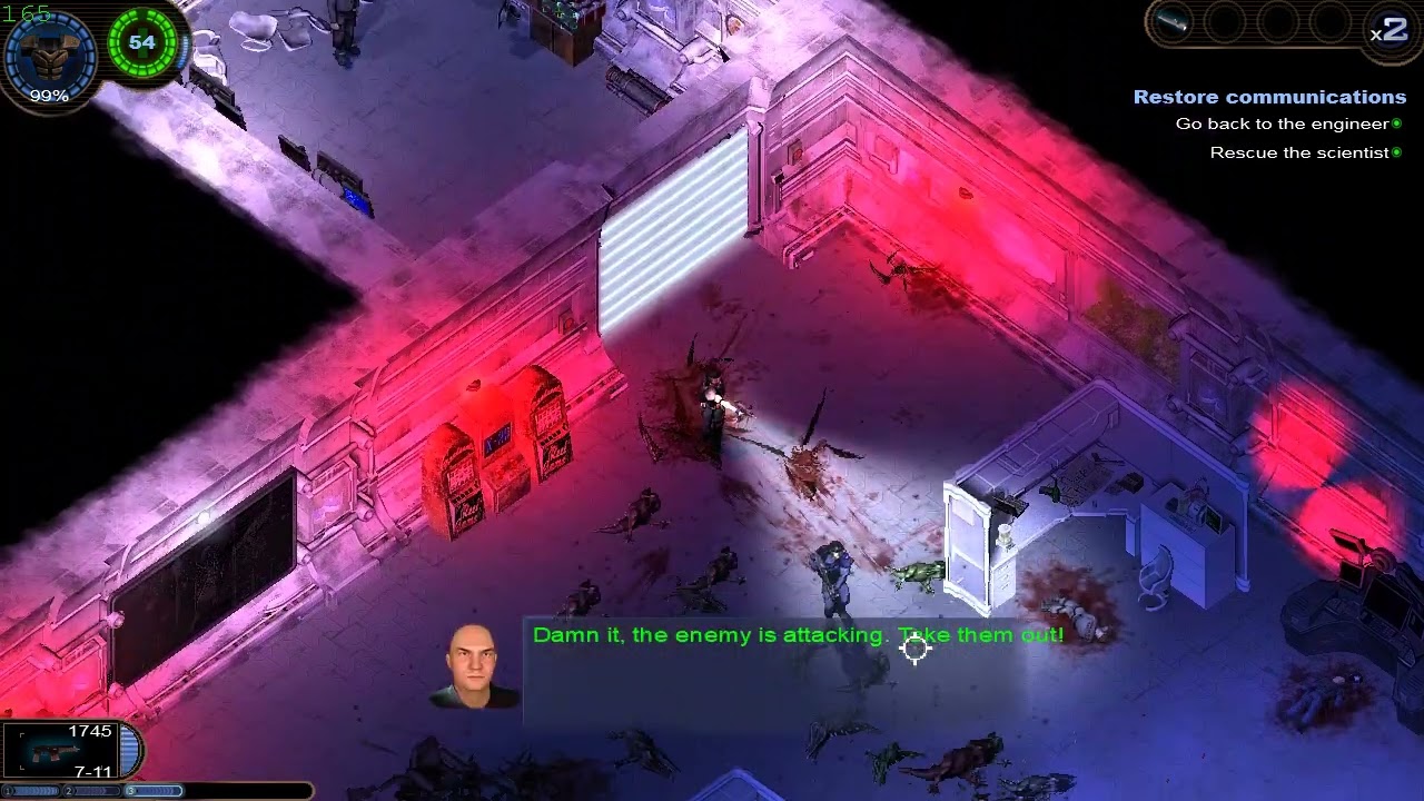 Alien Shooter2 Conscription Mod Last Stand lv2 The Survivor impossible