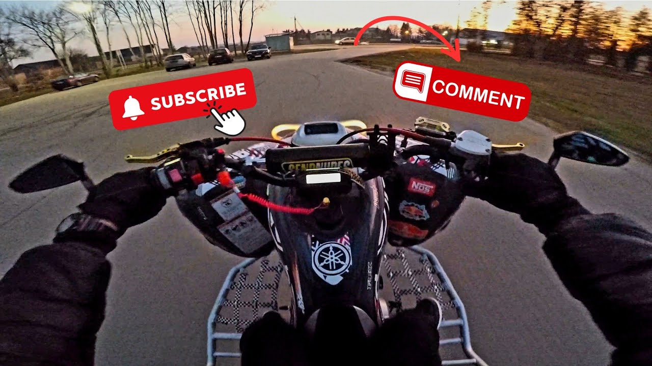 ☆ Yamaha Raptor 700 ☆ Wieczorna Lotka ☆ GoPro ☆ Pov ☆ #raptor700 #quads #vmax 🔥
