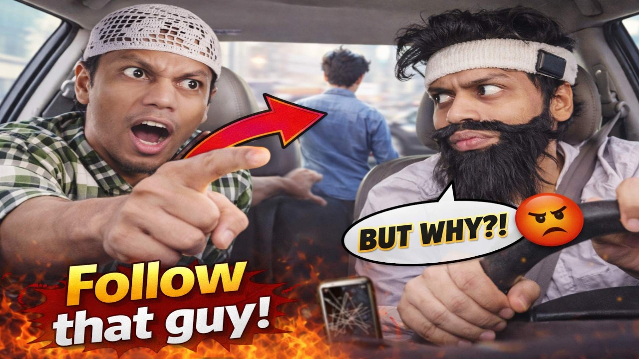 TAXI DRIVER AND THE ARAB DAD CHASING DEMON !!!