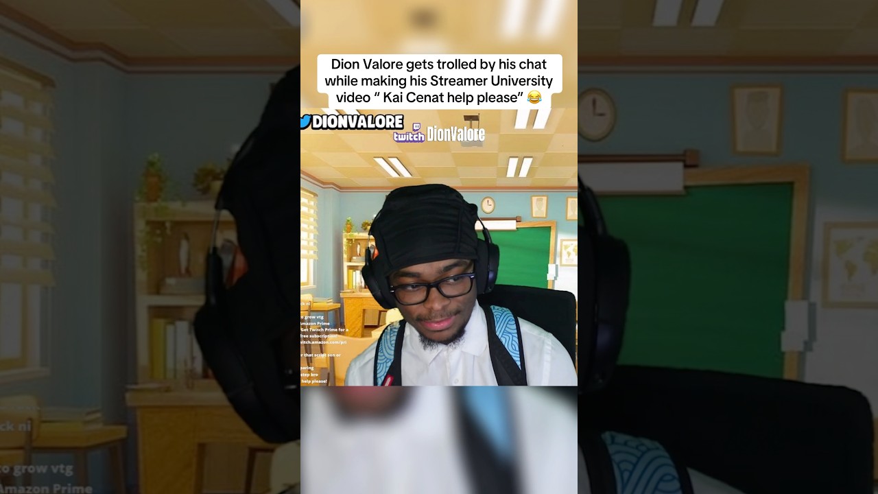 Dion Valore Gets Trolled by His Chat 😂