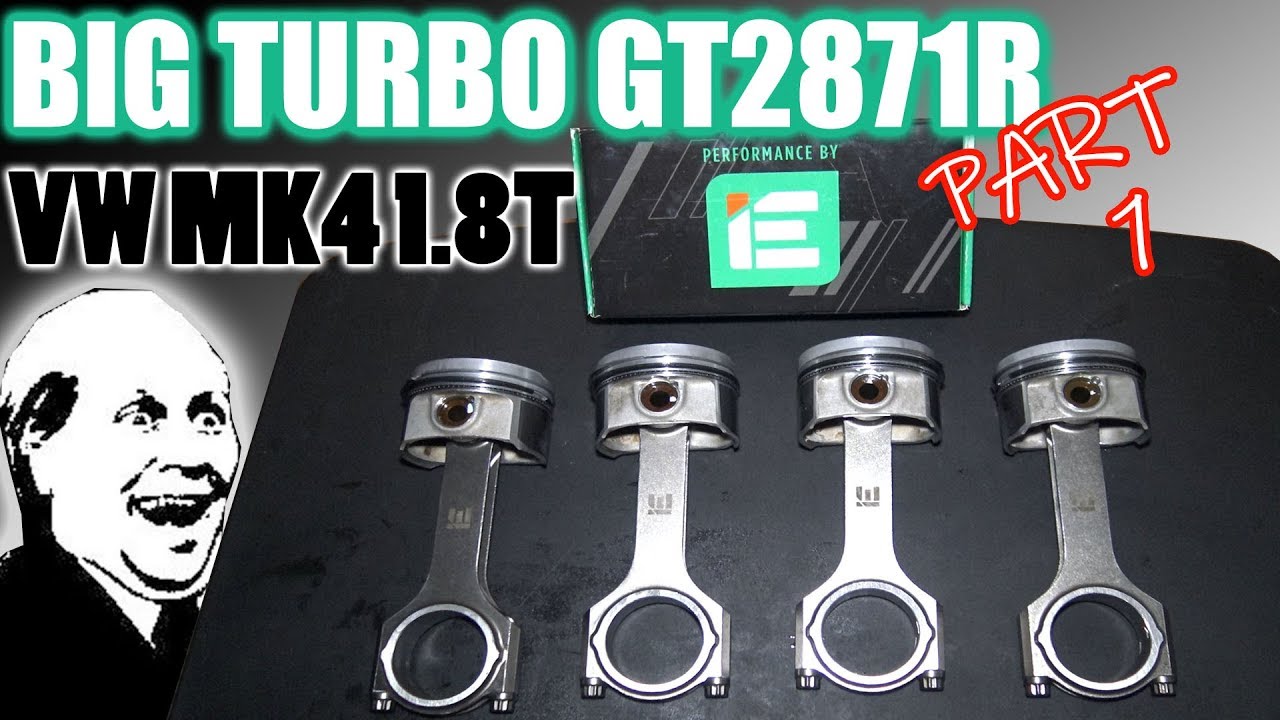 VW MK4 1.8t Big Turbo GT2871R Part 1