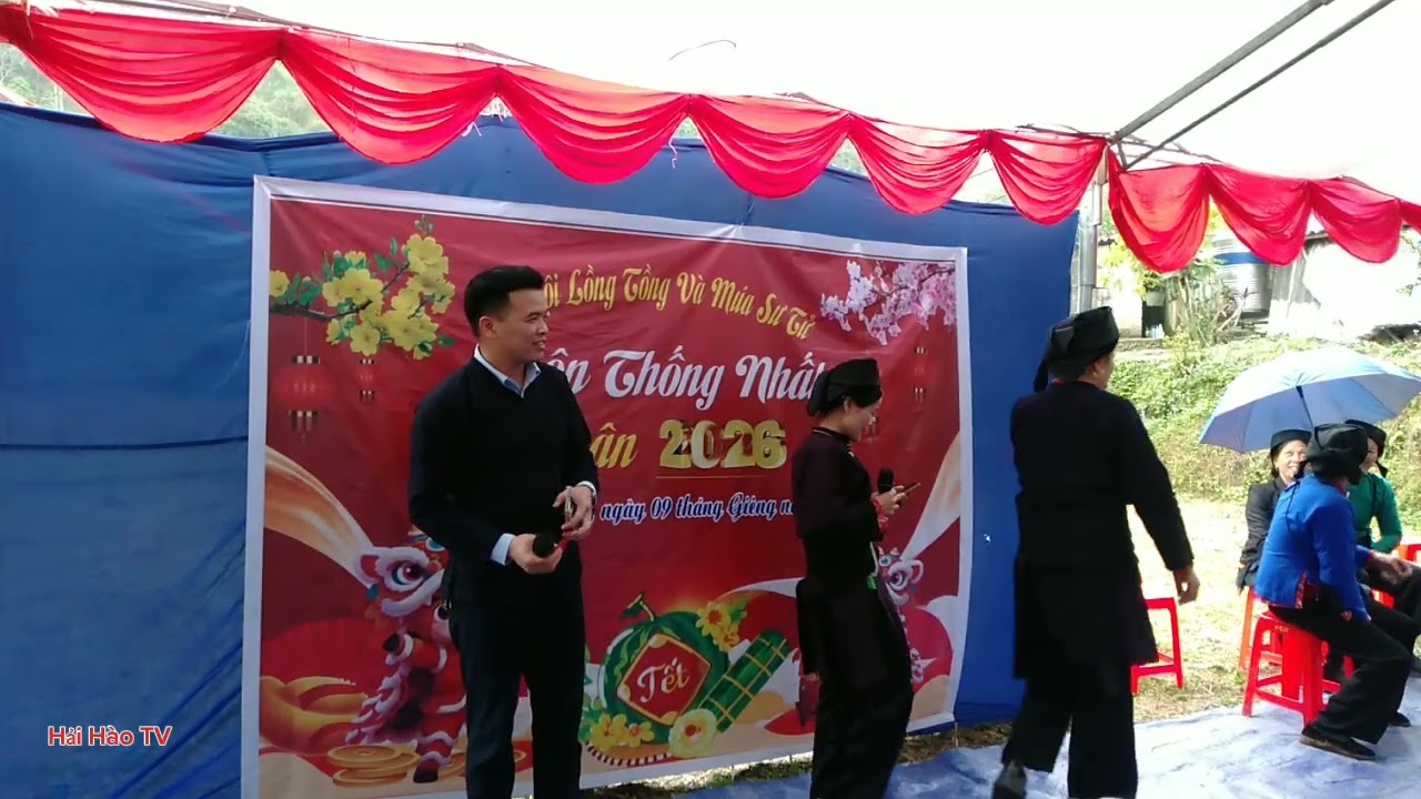 Hát then múa chầu Hội lồng tồng thôn thống nhất nà khoai rất hay #haihaotv