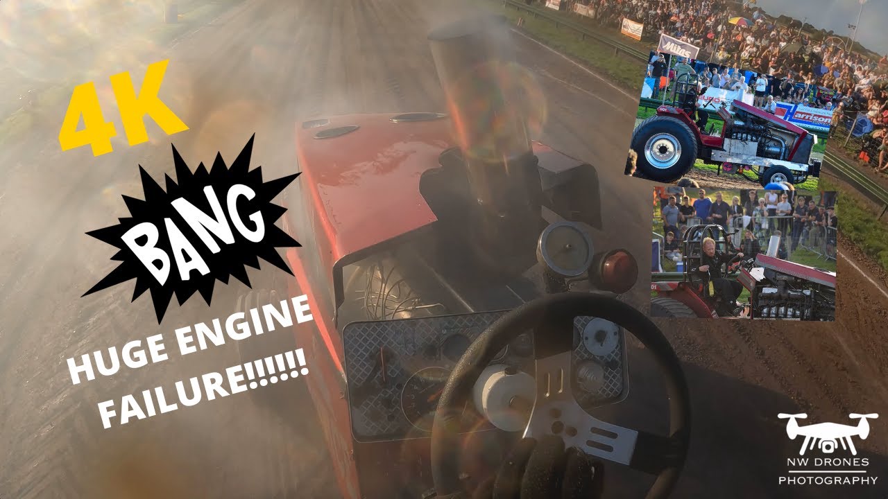 TRACTOR BLOWS UP - GREAT ECCLESTON - ROUGH JUSTICE - 2022