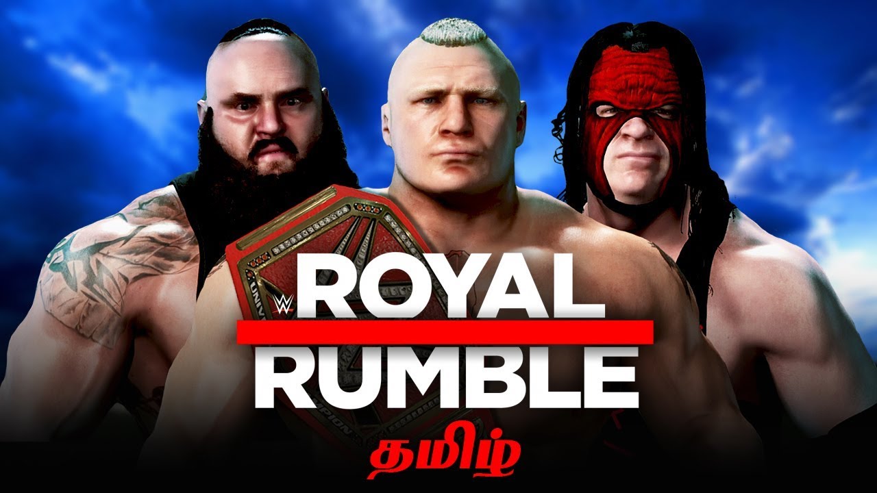 WWE Royal Rumble 2018 Live WWE 2K18  Tamil Gaming