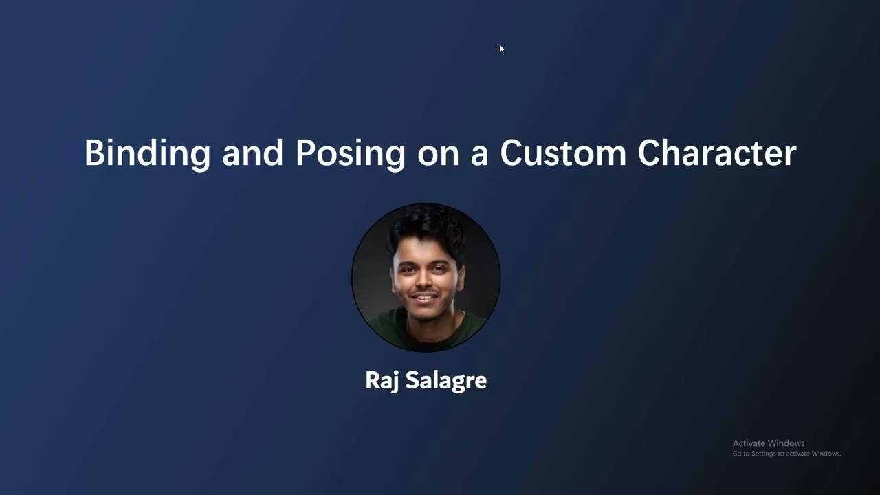 Binding and Posing on Custom Character in Unreal Engine 5