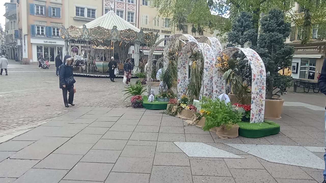 جولة في مدينة ميلوز الفرنسية /Une visite de la ville française de Mulhouse