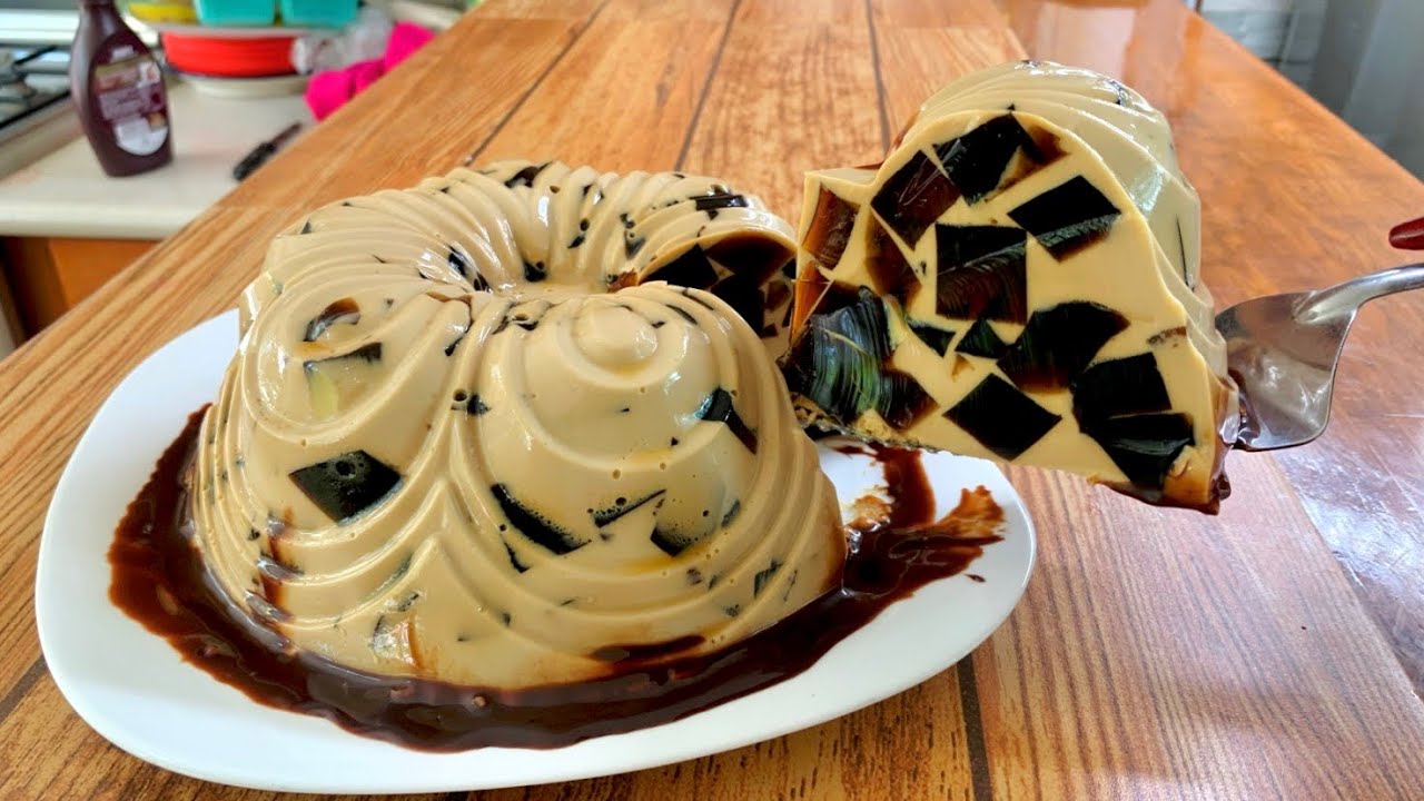 Gelatina de café con 3 leches
