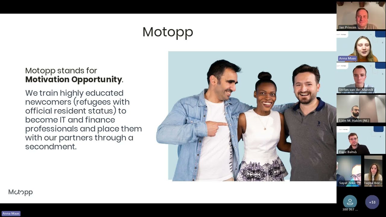 Motopp live webinar and Q&A: IT Traineeship