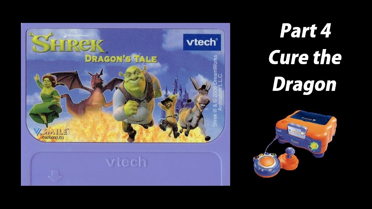 Shrek: Dragon's Tale (V.Smile) (Playthrough) Part 4 - Cure the Dragon