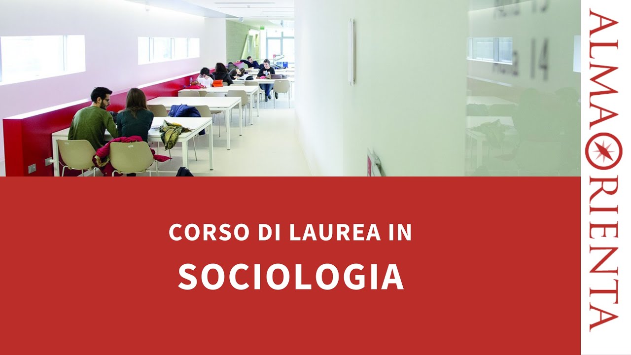 Laurea in Sociologia