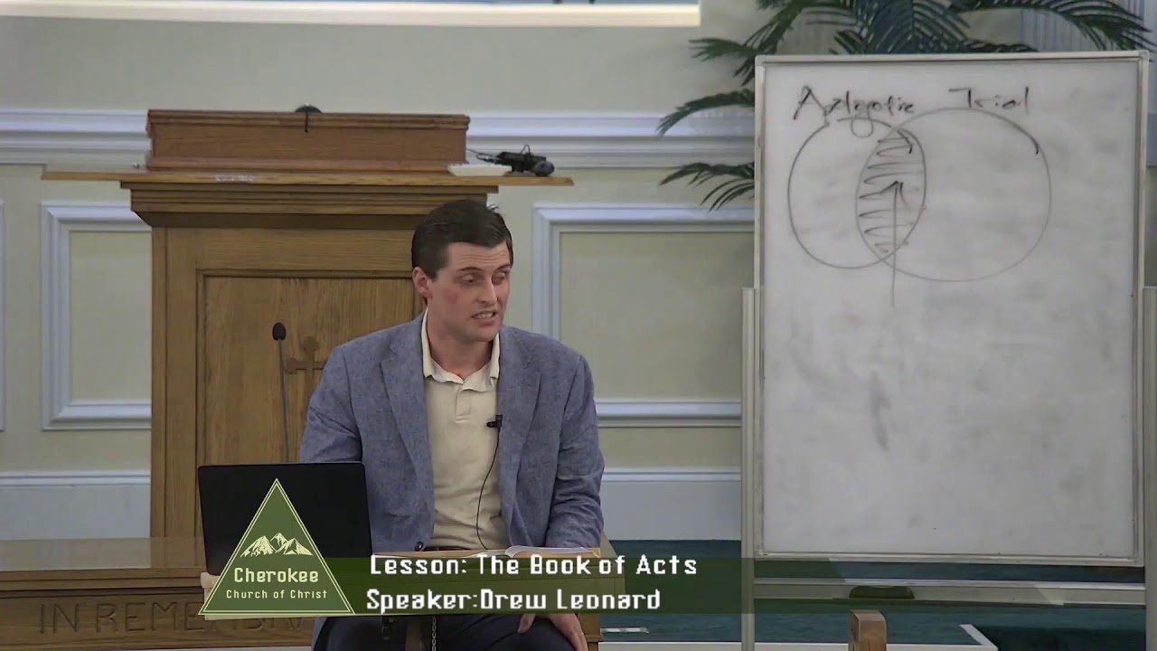 Wednesday Evening Bible Study, The Book of Acts