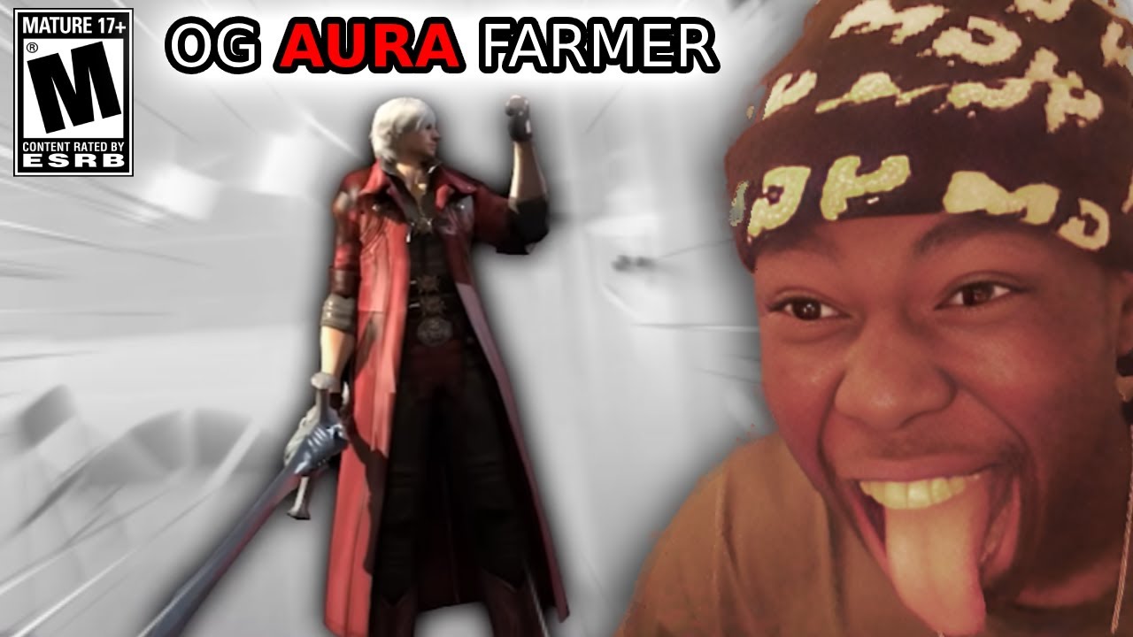 DANTE GLAZER REACTS TO DANTE VS BAYONETTA DEATH BATTLE (ORIGINAL AURA FARMER)