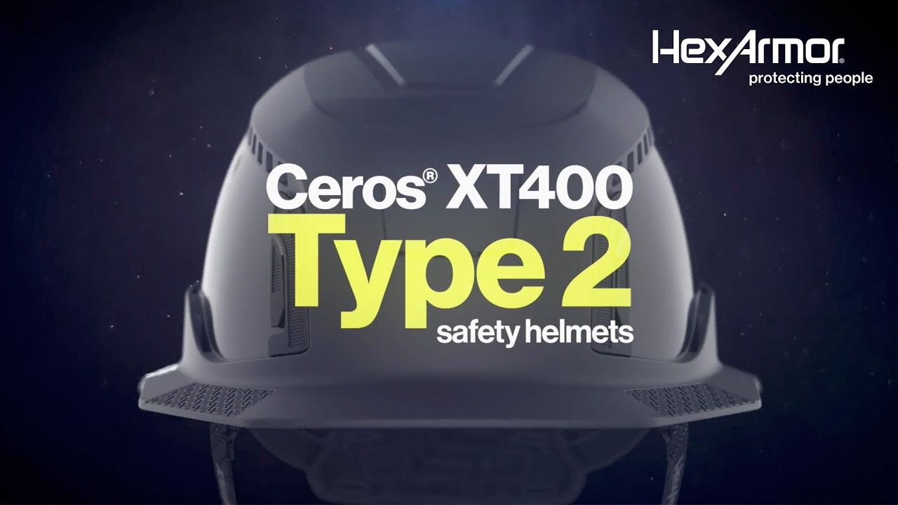The safest safety helmet - Type 2 head safety with optional MIPS® integration - XT400 from HexArmor®