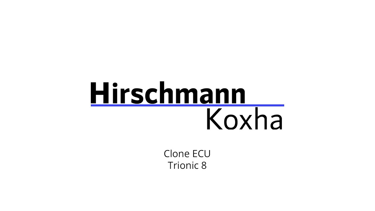 Clone ECU - Trionic 8