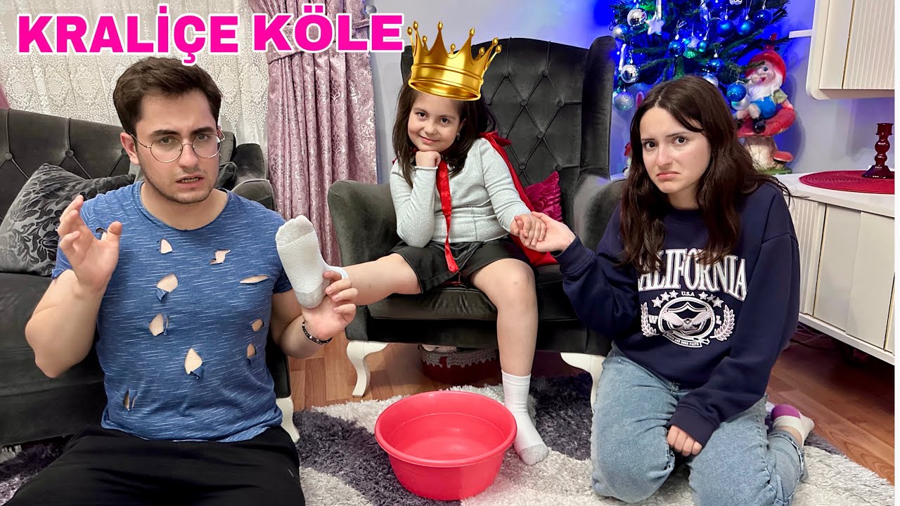 HİRANUR KRALİÇE ZEYNEP VE ENES KÖLE OLDULAR 