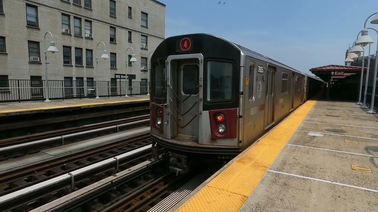 MTA NYC Subway: 4 Trains Along Jerome Av Line in the Bronx (July 2021)