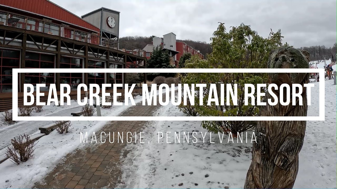 Skiing at Bear Creek Mountain Resort in PA